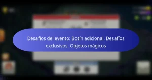 Read more about the article Desafíos del evento: Botín adicional, Desafíos exclusivos, Objetos mágicos