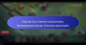 Read more about the article Pase de Oro: Eventos estacionales, Recompensas únicas, Artículos adicionales